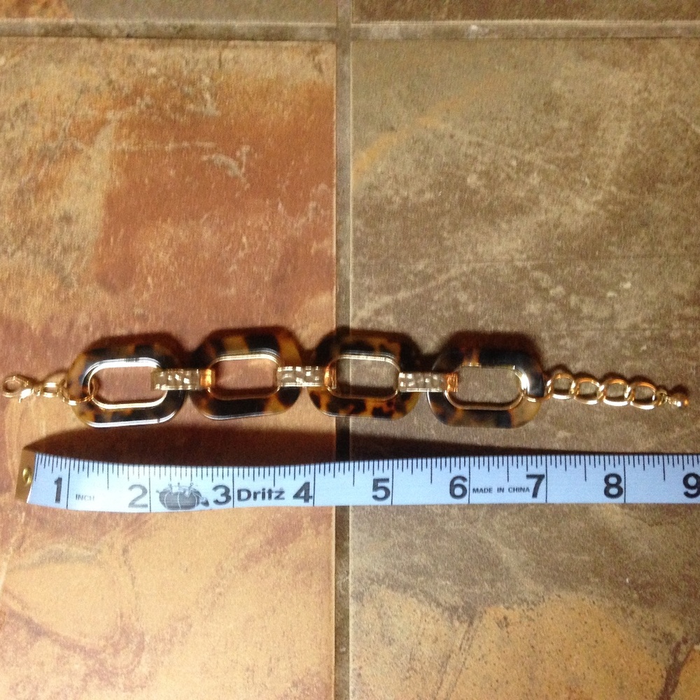 Tortoiseshell Resin Bracelet